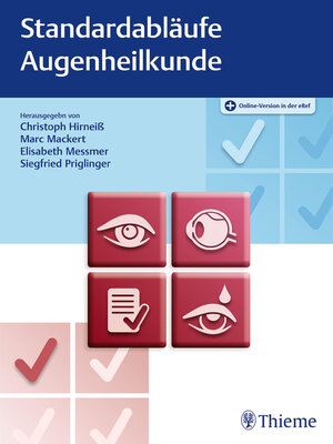 cover image of Standardabläufe in der Augenheilkunde